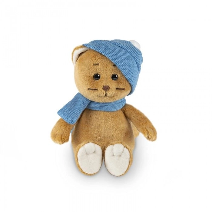 Мягкая игрушка "Колбаскин в шарфе и шапке" в коробке 20 см Мягкая игрушка "Колбаскин в шарфе и шапке" в коробке 20 см