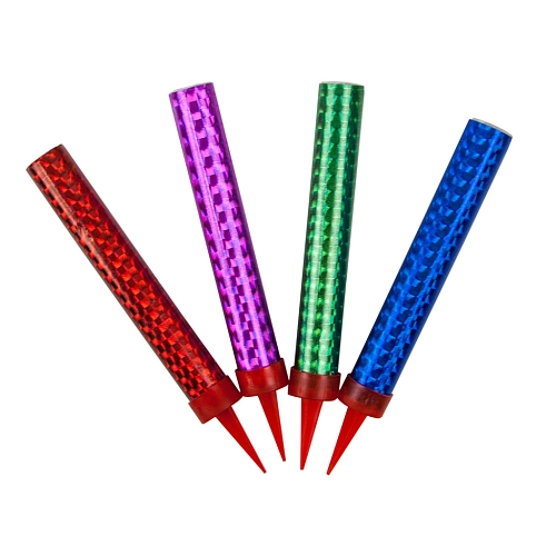 Свеча-Фонтан для торта 10 см 30 сек 4 шт Свеча-Фонтан для торта 10 см 30 сек 4 шт в магазине Праздничный маркет