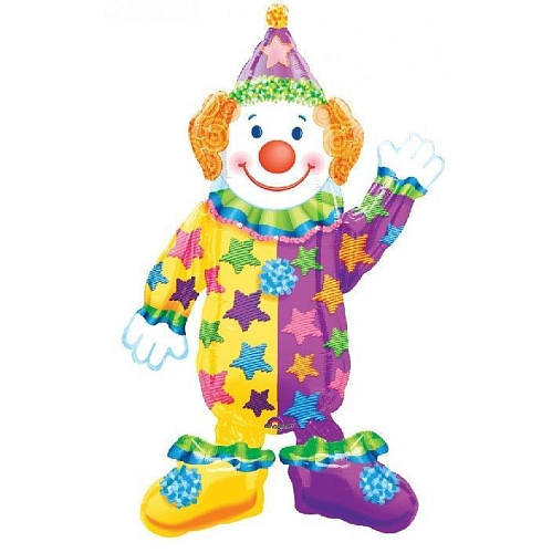 Ходячий воздушный шар Клоун Ходячий воздушный шар Клоун в магазине Праздничный маркет