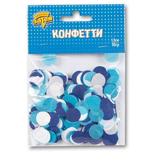 Конфетти "Круги Голубые" Конфетти "Круги Голубые" в магазине Праздничный маркет