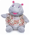 Мягкая игрушка Бегемотик Шура в платьице, 23 см Мягкая игрушка Бегемотик Шура в платьице, 23 см в магазине Праздничный маркет